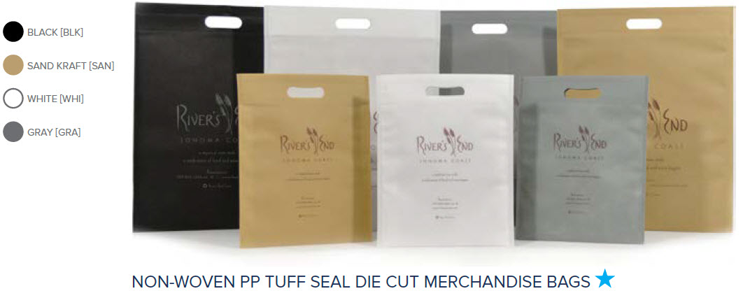 tuff seal die cut bags