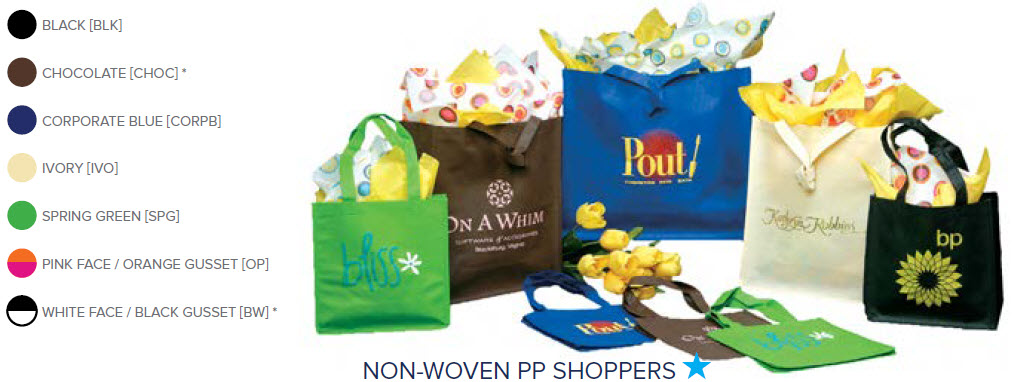 non woven shoppers