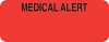 Medical Allergy Label medical alert
