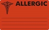 Medical Allergy Label allergic