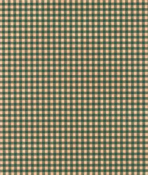 Green Gingham Kraft 20 x 30 Tissue Paper 