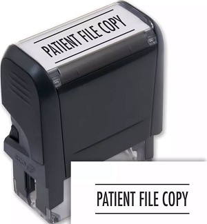 PATIENT FILE COPY Self-Inking Stamp 