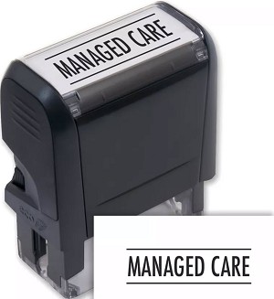 MANAGED CARE Self-Inking Stamp 