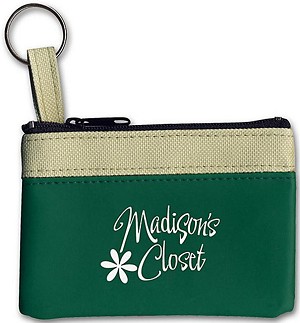 Keyring Zippered Classic Pouch 