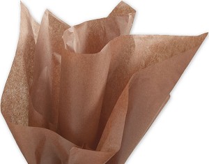 Solid Tissue Paper 20 x 30 Raw Sienna 