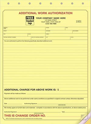 Professional work authorization forms 