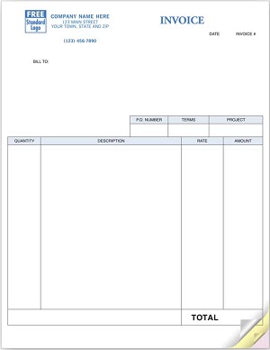 Classic Service Invoice 