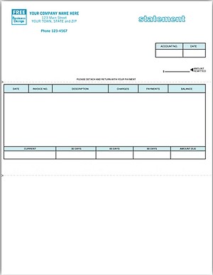 Ideal for monthly billing 