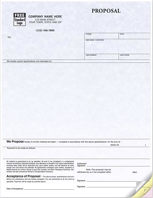 job proposal form 