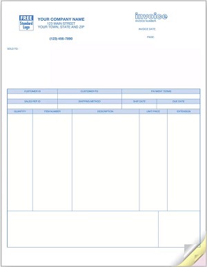 Classic Product Invoice 