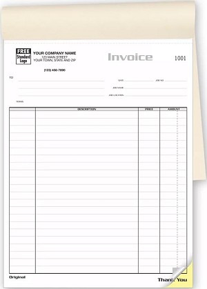 Job Invoice Book 