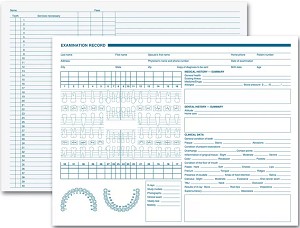 Dental Exam Record 