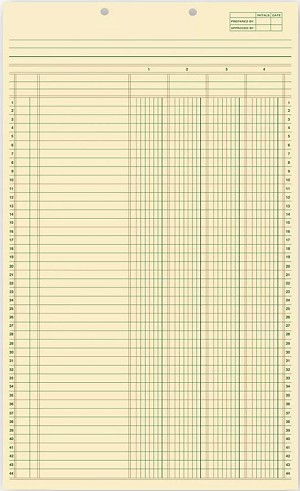 4 column columnar pads 