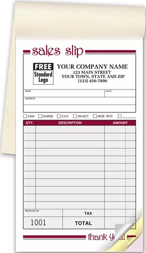 Includes your business imprint 
