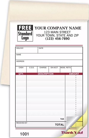 ideal for recording sales, credits, special orders and returns 