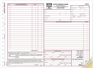 California Repair Order 