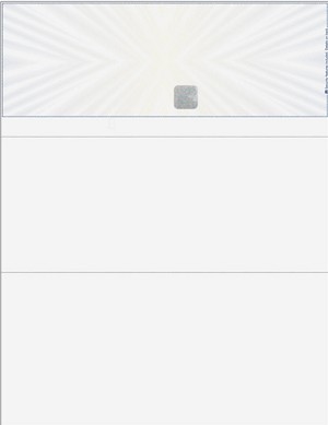 Premier Top Blank Check -Prismatic with Hologram 