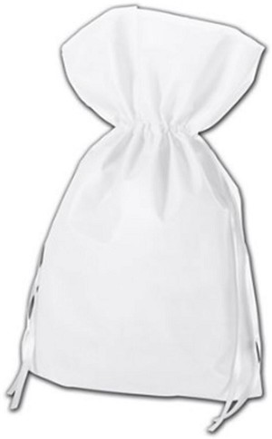 White Non-Woven Pouch 