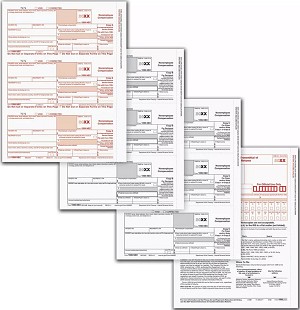 IRS Approved 1099-NEC 5-part Laser Set 