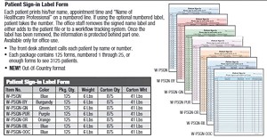 Patient Sign In System 3 Part Patient Slips 