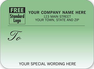 Add your own special messaging 