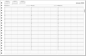 loose-leaf refill sheets 