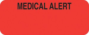Medical Allergy Label medical alert 