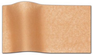 Waxed Tissue 20 x 30 Paper Peach 