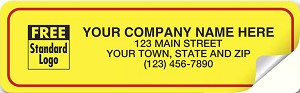 weather resistant advertising labels 